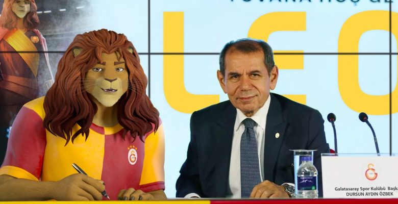 Galatasaray, dijital taraftarı Leo’yu duyurdu