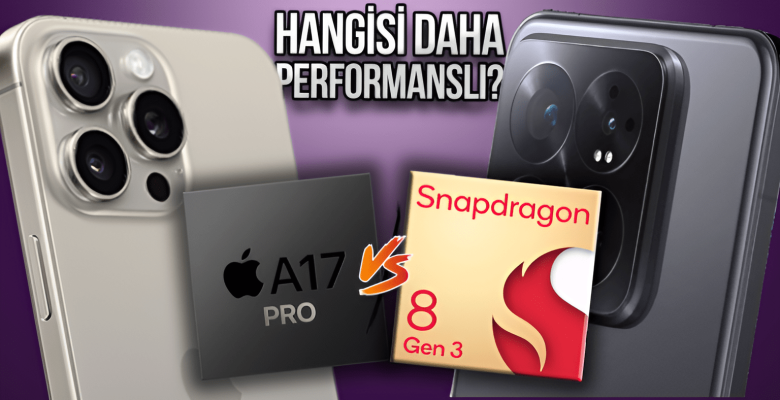 Apple A17 Pro vs Snapdragon 8 Gen 3 batarya kullanım testi
