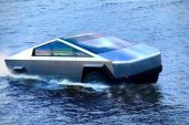 Tesla Cybertruck Tekno Moduyla suda gidecek