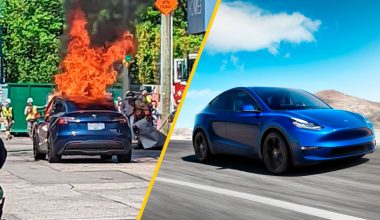 Bursa’da Tesla elektrikli otomobilde yangın çıktı!
