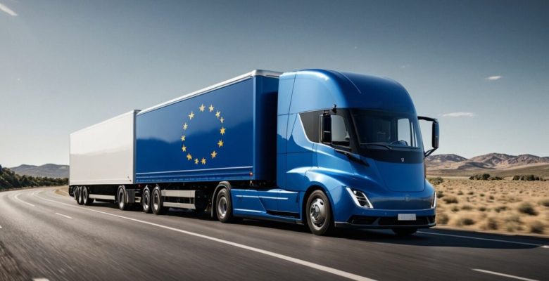 Elektrikli Tesla Semi tırları Avrupa yollarına çıkıyor!