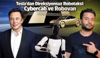 Cybercab ve Robovan tanıtıldı! SDN